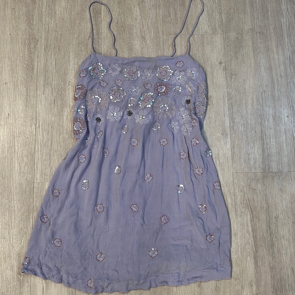 Free People Purple Sundress